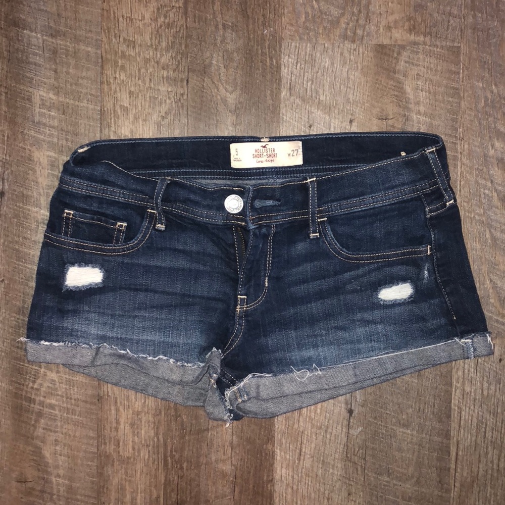 Hollister jean shorts